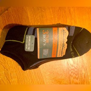 Eddie Bauer Cushioned No show 3Pair Seamless Tow